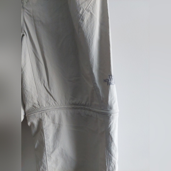 The North Face Convertible Belted Zip Off Hiking Pants Mens 36 Stone Beige - Picture 4 of 7